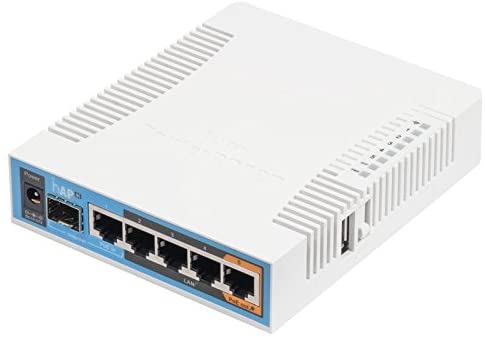 [Used Item] MikroTik hAP AC RouterBoard, Triple Chain Access Point 802.11ac (RB962UiGS-5HacT2HnT-US)