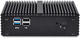 [Used Item] QOTOM Q106P-S08 Mini PC - Intel J3060 Dual-core 2.48GHz, AES-NI, 2 Gigabit Ethernet NICs, 10Watts, Industrial Mini PC Firewall Gateway Router (Q106P-S08) (8GB RAM + 16GB SSD)