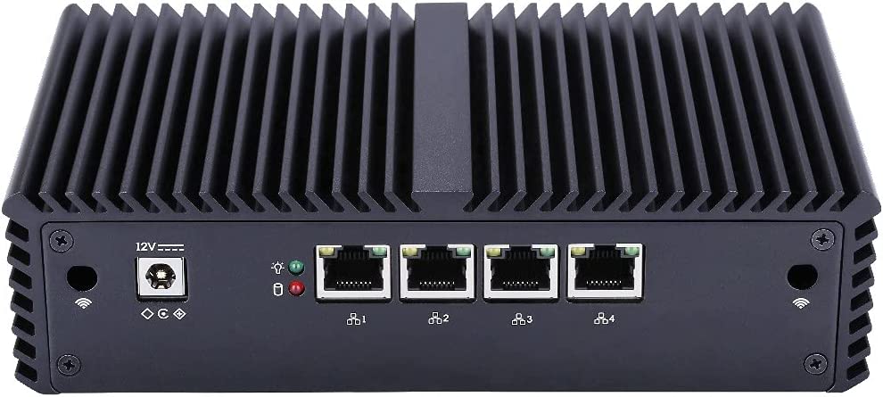 QOTOM Q330G4 Mini PC - Core i3, AES-NI, 4 Intel LAN, 15Watts