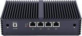 QOTOM Q330G4 Mini PC - Core i3, AES-NI, 4 Intel LAN, 15Watts, Industrial Mini PC Firewall Gateway Router