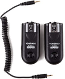 Yongnuo RF-603 II 16-Ch Wireless Flash Trigger for Canon 3-Pin Connection 1D/5D/7D/10D/20D/30D/40D/50D Cameras, 2.4GHz, 1/320sec Sync Speed