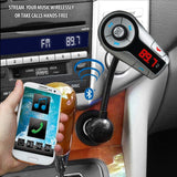 GOgroove FlexSMART X2 Bluetooth FM Transmitter for Car Radio with USB Charging , Multipoint Pairing , Music Controls , Handsfree Microphone - Sync with iPhone , Android , Tablets Updated 2019 Version