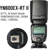 YONGNUO YN600EX-RT II Wireless Flash Speedlite with Optical Master and TTL HSS for Canon