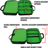 Xbox One/Xbox 1 Travel Case Console Bag with Kinect Storage, Adjustable Carrying Shoulder Strap, Games Pockets, and Accessory Pockets for Play & Charge Kit, Wireless Controller, Headset & More