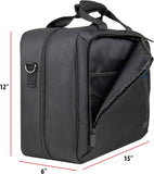 Xbox One/Xbox 1 Travel Case Console Bag with Kinect Storage, Adjustable Carrying Shoulder Strap, Games Pockets, and Accessory Pockets for Play & Charge Kit, Wireless Controller, Headset & More
