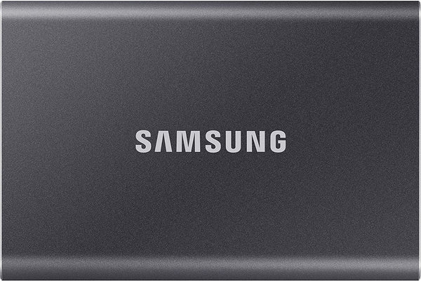 Samsung T7 Portable SSD - USB 3.2 (Gen2, 10Gbps) External SSD (1TB, Gray)
