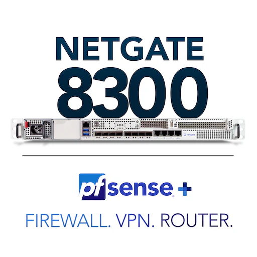 Netgate 2100 Base Firewall and VPN Router - Arm Cortex-A53 Dual Core Processor, 4GB DDR4 RAM, 8GB eMMC Memory, 5 Flexible Ports, EU Power Supply Netgate 2100 Base Firewall and VPN Router - Arm Cortex-A53 Dual Core Processor, 4GB DDR4 RAM, 8GB eMMC Memory, 5 Flexible Ports, EU Power Supply