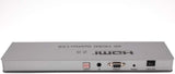EnjoyGadgets 1x8 1-in 8-Out 4K UHD HDMI Splitter, HDMI v2.0 3840x2160 60Hz (EGHS1X8V20)