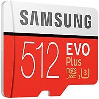 Samsung EVO Plus Class 10 Micro SDXC with Adapter, 512GB (MB-MC512GA)