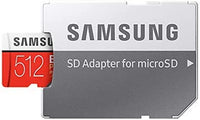 Samsung EVO Plus Class 10 Micro SDXC with Adapter, 512GB (MB-MC512GA)