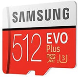 Samsung EVO Plus Class 10 Micro SDXC with Adapter, 512GB (MB-MC512GA)