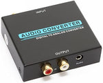 EnjoyGadgets EGDACP Audio Converter Premium Digital to Analog Audio Converter with 3.5mm Jack, Black