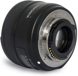 YONGNUO YN35mm F2 Lens 1:2 AF/MF Wide-Angle Fixed/Prime Auto Focus Lens for Nikon DSLR Cameras