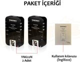 Yongnuo YN-622N Wireless i-TTL for Nikon D70/D70S/D80/D90 D200/D300/D300S/D600/D700/D800 D3000 LF237