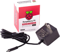 [Used Item] Raspberry Pi 4 Model B Official PSU, USB-C, 5.1V, 3A, US Plug, Black SC0218 Pi Accessory (KSA-15E-051300HU)