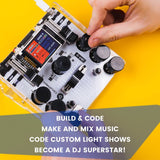 CircuitMess Jay-D - DJ Mixtable Kit | Learn Electronics and Coding | STEM Projects for Kids Ages 11+ | STEM Building Toy | Music Education Kit | Learn Audio Engineering and Sound Production