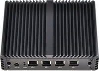 Qotom Q190G4N-S07 Fanless Mini PC w/ 8GB RAM + 64GB SSD, 4 Intel LAN, 10Watts, Industrial Mini PC Firewall Gateway Router