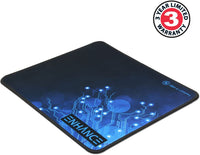 ENHANCE Large Gaming Mousepad Mat with Non-Slip Natural Rubber Base, Anti Fray Stitching & Low Friction Surface Fabric for Smoot