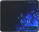 ENHANCE Large Gaming Mousepad Mat with Non-Slip Natural Rubber Base, Anti Fray Stitching & Low Friction Surface Fabric for Smoot