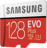 Samsung 128GB Evo Plus microSD Card (2020), with Adapter (MB-MC128HA/APC)
