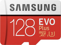 Samsung 128GB Evo Plus microSD Card (2020), with Adapter (MB-MC128HA/APC)