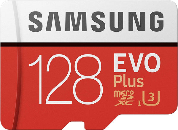 Samsung 128GB Evo Plus microSD Card (2020), with Adapter (MB-MC128HA/APC)