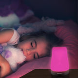 AP GLOBAL DBA ACCESSORIES POWER   MoodBRIGHT MRC Portable Color Changing Mood Light with 256 Cycling Colors , Adjustable Brightness and USB Charging – Perfect for Babies , Children , Nursing Mothers and More Task Lamp, Color Changing  (ENMBMRC100BKEW)