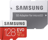 Samsung 128GB Evo Plus microSD Card (2020), with Adapter (MB-MC128HA/APC)