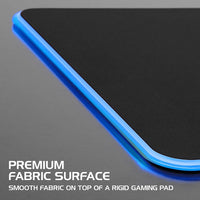 ENHANCE Large LED Gaming Mouse Pad with 7 RGB Colors & 2 Lighting Effects, Brightness Controls, Precision Tracking for Esports